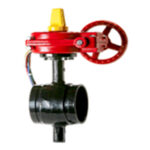 HPG Monitoring Butterfly Valve, Groove Connection