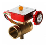 HBT Monitoring Butterfly Valve, Bronze Grooved