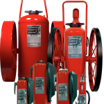 Ansul Red Line Wheeled and Portable Fire Extinguishers
