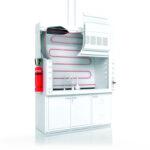 ROTAREX FIREDETEC Object Fire Suppressions System for Fume Hood